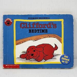 Board Book - Kids Book - Clifford's Bedtime